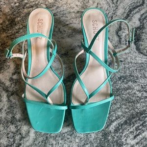 SCHUTZ heeled sandals NWOT